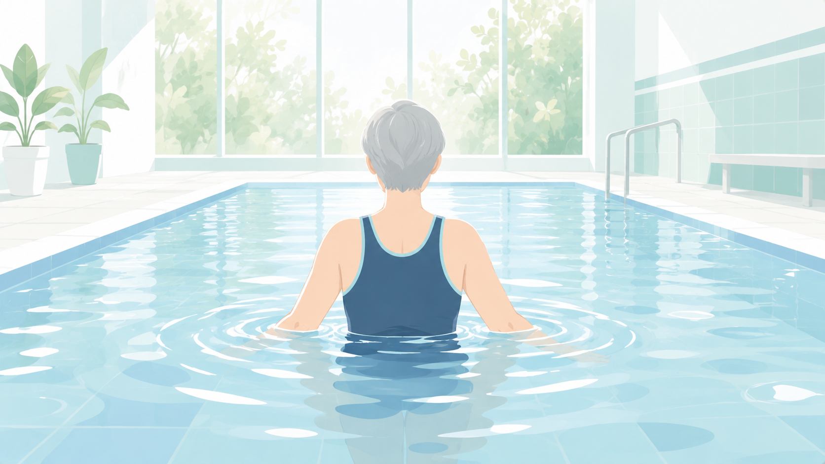 水中ウォーキングはダイエットに効果ある?｜50代が結果を出す歩き方と、見落としがちな食事のコツ｜現役インストラクター解説